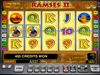 Ramses II в казино на деньги