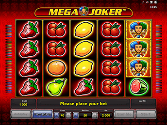 Онлайн слот Mega Joker